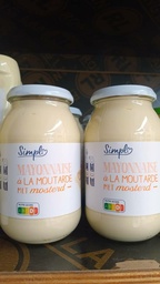 [PROD4472] 500ML MAYONNAISE PP BLANC (PACK-12)